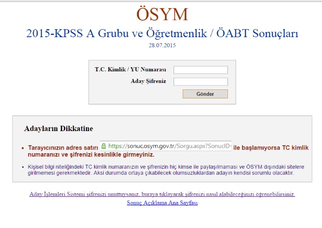 KPSS Sonuçları Nasıl Öğrenilir?